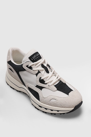 Lufian 111230268 Graham Sneaker Erkek Deri Ayakkabı Beyaz