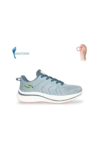 Jump 1849-29771 Anatomik Tabanlı Yürüyüş & Koşu Ayakkabısı İndigo Çok Renkli