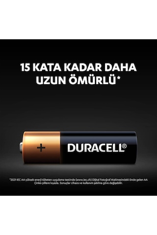 Duracell LR6/MN1500 Blister AA Kalem Pil 10'lu