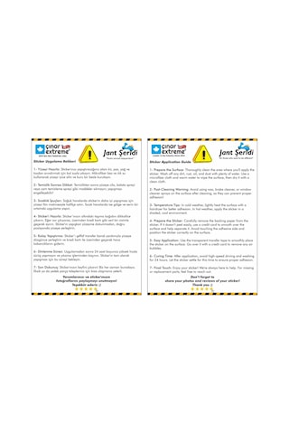 Çınar Extreme A Rh- Negatif Kaskımı Çıkartma Yazılı 7 Parçalı Reflektif Kan Grubu Sticker Seti