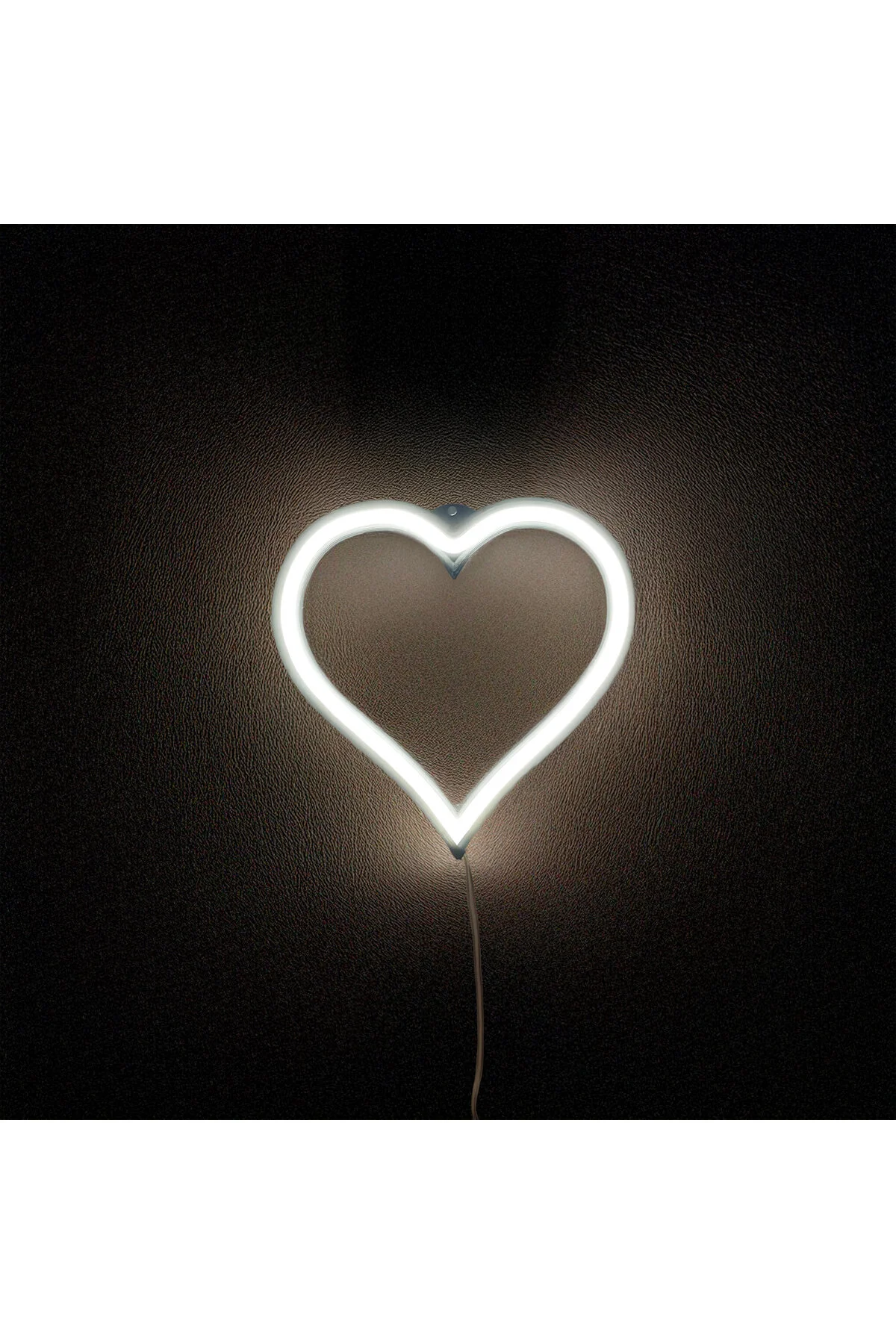 Kalp Neon Led 3d Baskı Gün Işığı