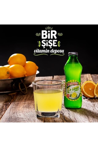Beypazarı C Vitaminli Limon Aromalı Maden Suyu 200 Ml X 24 Adet