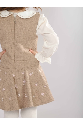 Xo Kids Kız Çocuk Elbise 1-5 Yaş 4727 Pembe