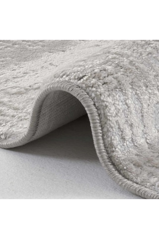 Hoom Rugs Akik 8609 Gri Modern Makine Halısı Gri
