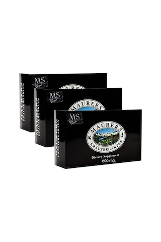 3 Kutu Krautergarten 800 Mg Lık Bitkisel Gıda Takviyesi