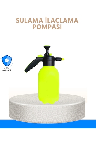 Mey İthalat 2l Bahçe Ve Araç Temizlik Pompası Bakır Uçlu Basınçlı Sprey