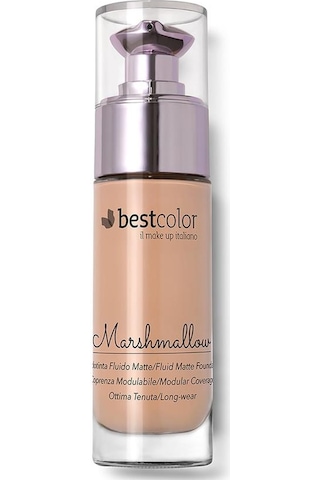 Best Color Fuild Matte Marshmallow A03 Moka Ton Likit Fondöten 03