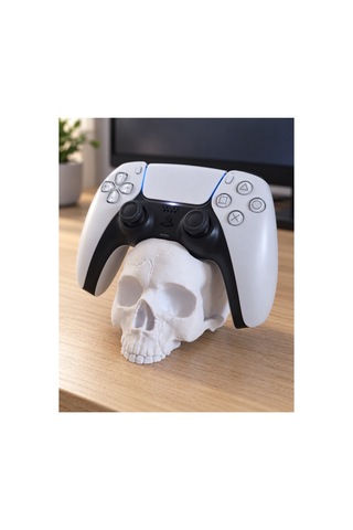 Kurukafa Ps5 Gamepad Stand - Beyaz