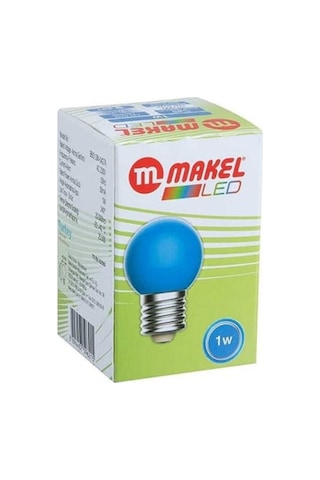 Makel 1W Led Gece Lambası Mavi