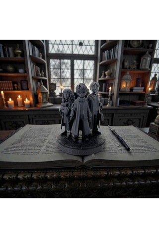 Harry Potter Harry, Hermione & Ron Üçlü Figür Dekoratif Koleksiyon Ürünü