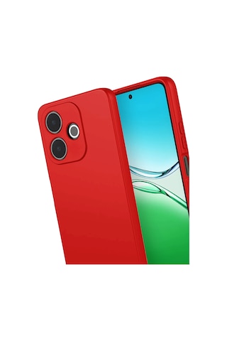 Newface Oppo A5 Pro 4g First Silikon Glblseme - 82 - Kırmızı