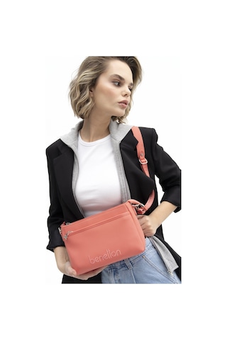 United Colors Of Benetton Benetton Bnt 1349 Çapraz Çanta Std / Mercan Mercan