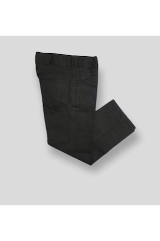 Nacar Store Çocuk 29ekim 10kasım 23nisan Gösteri Özel Gün Içten Lastik Ayarlamalı Keten Pantolon Siyah