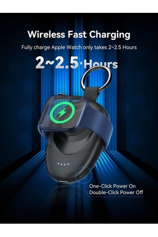 Novahub İos Uyumlu iOS Watch Uyumlu Şarj Cihazı 10/9/8/7/6/5/4/3/2/se/ultra Seyahat Gücü 0-2000mah Kablosuz Şarj Cihazı Amerika Birleşik Devletleri