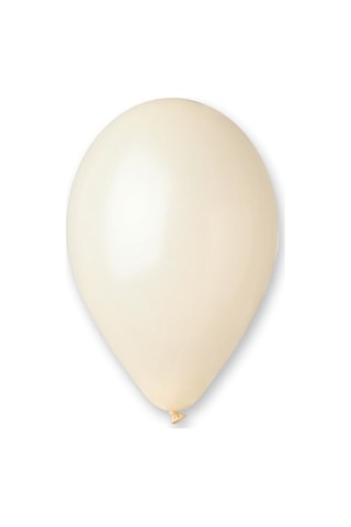 Gemar Metalik Balon 100'Lü Paket Beyaz