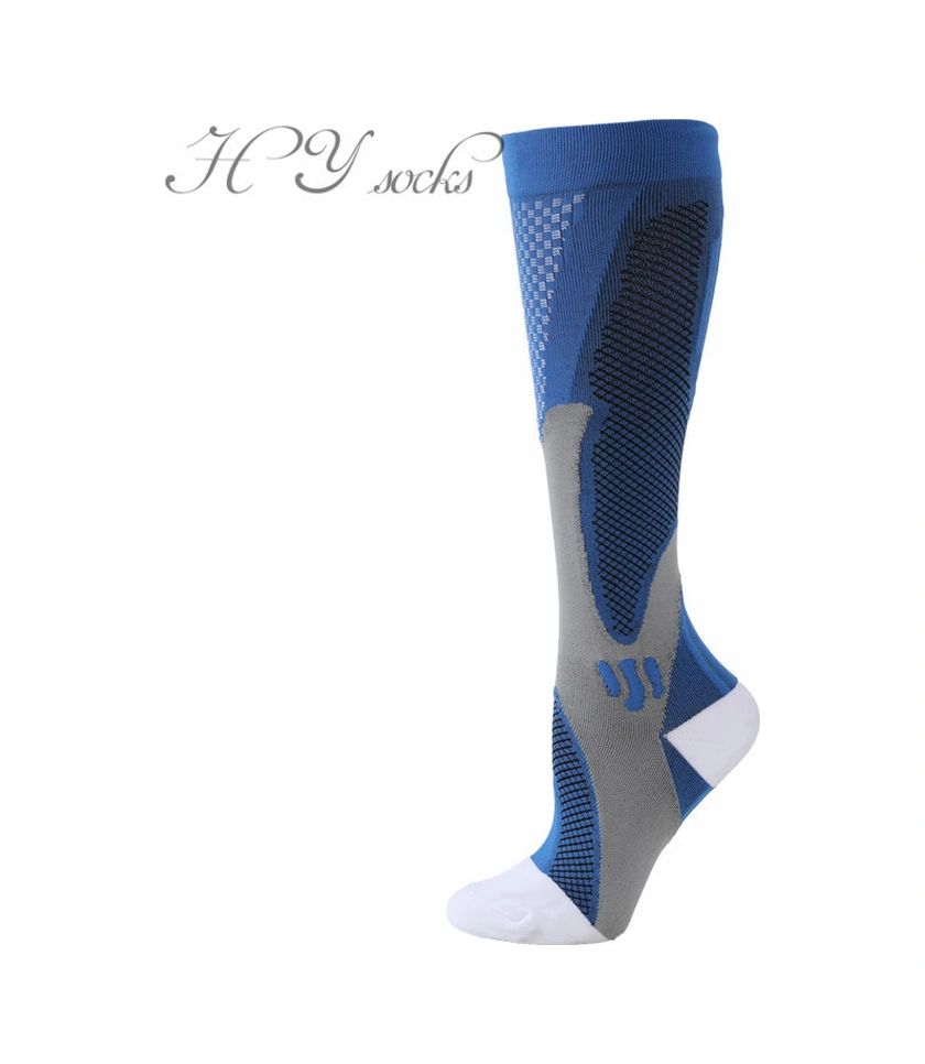 Konesam Siyah Kompresyon Çorap Sporcu Odaklı Elastik Uzun Bilekli Dayanıklı Yüksek Basınçlı Giyim M/s Beden Siyah