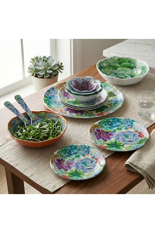 Lucky Art Vivace Melamin Salata Kasesi 30 Cm Dıo30029 Çok Renkli
