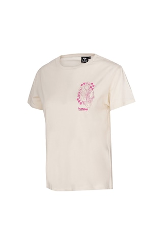 Hummel Rodas Kadın Tişört 912332-9157 BEYAZ