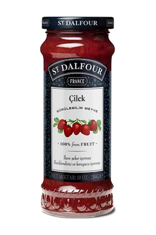 ST. Dalfour Şekersiz Çilek Reçeli 284 G