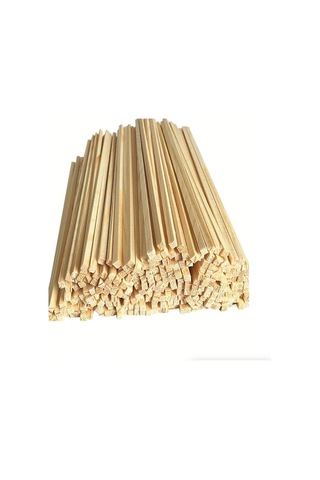 Ahşap Çıta 2.5 Cm 1.5 Cm 100 Cm 10 Adet Bej Bej