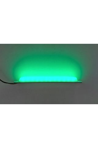 Su Geçirmez Led Lamba Marine Yat Tekne Karavan 24volt-25 Cm yeşil