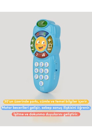 Lc Eğitici Oyuncak Mavi Ilk Kumandam