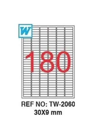 Tanex Tw-2060 Etiket Go (30 x 9 MM)