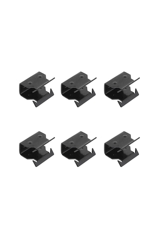 6x Ford Ön Cam Izgara Klipsi Sac Klips 6 Adet