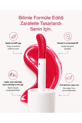 Nuvéla Lip Oil Elixir Dudak Yağı Barbie Pink