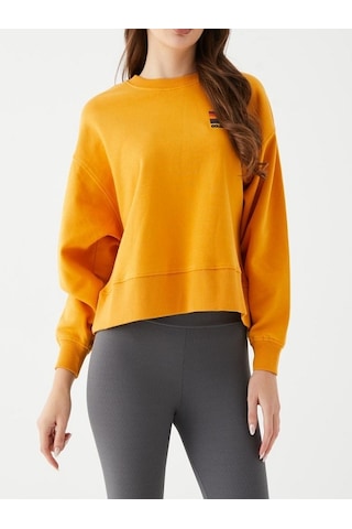 Eylül Moda Kadın Hardal Oversize Sweat Hardal