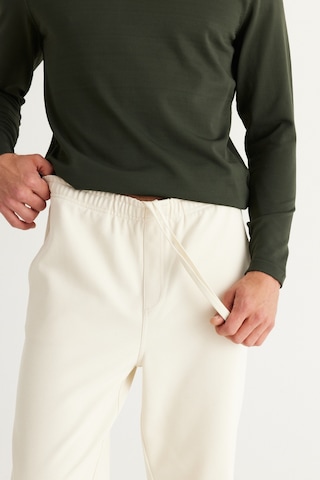 AC&Co / Altınyıldız Classics Erkek Bej Standart Fit Normal Kesim Pamuklu Pantolon Bej