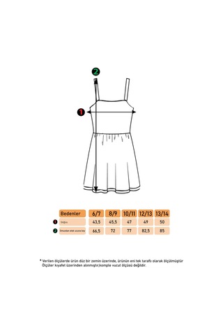 Toontoy Kız Çocuk Leopar Desenli Askılı Elbise Mavi