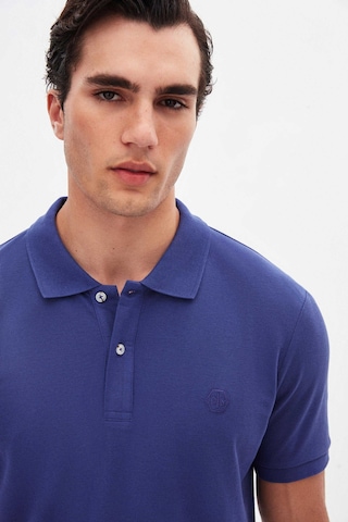 D's Damat Ds Damat Regular Fit Mor %100 Pamuklu Uzun Ömürlü Kıvrılmaz Polo Yaka Nakışlı T-shirt 4hc14ort51000 M01