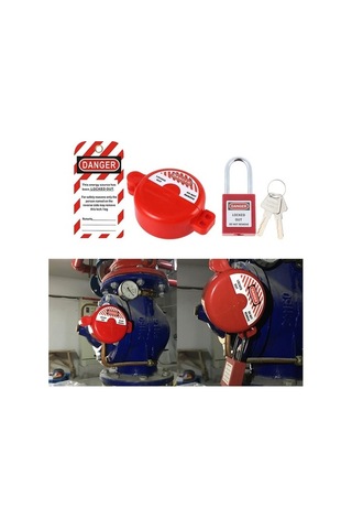 Besthome1 Suntek Endüstriyel Propan Tankı Vana Kilidi Elektrik, Depolama İçin Güvenli Ve Kullanışlı