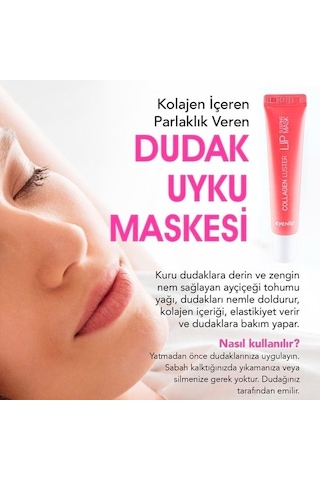 Eyenlip Beauty Kolajen İçeren Dudak Uyku Maskesi