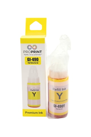 Proprint Canon G3410 Sarı Mürekkep 70 Ml Gı-490