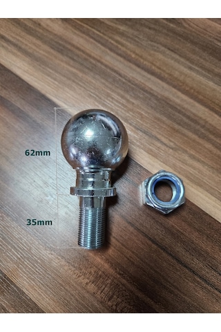Çeki Demiri Topuzu 50mm Somunlu