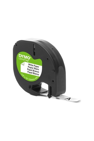 Dymo S0721510 Letratag Kağıt Şerit 12mm X 4 Mt , Beyaz 59421 91200 Kdo