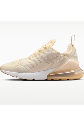 Nike Air Max 270 Womens Sneaker Cream Kadın Günlük Spor Ayakkabı Krem