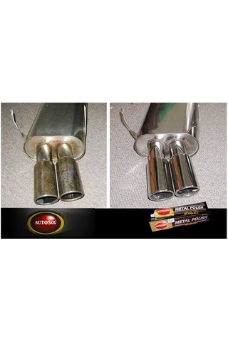Autosol Krom Alüminyum Gümüş Metal Temizleyici Parlatıcı 75Ml