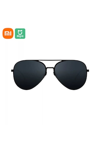 Xiaomi Mijia Luke Polarize Aviator Güneş Gözlüğü Uv400 Alüminyum-magnezyum Çerçeve Unisex 7 Katlı Özel Tac Lens Hafif 23gram Siyah