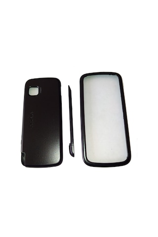 Nokia 5230 Kapak Nokia 5230 Uyumlu Siyah Kenar Kapak Arka Kapak V