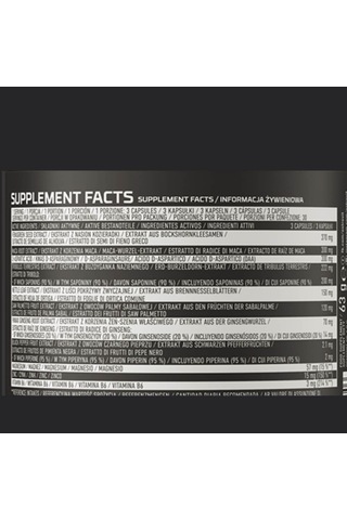 Ostrovit Testo Booster Extreme 90 Caps Aromasız