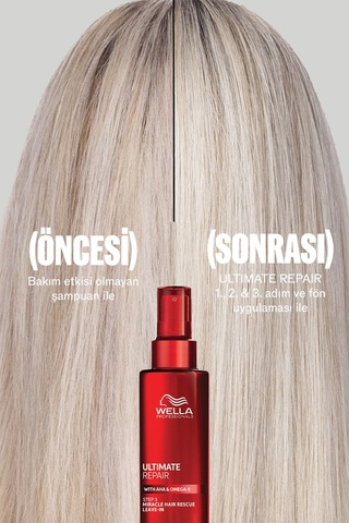 Wella Professionals Ultimate Repair Yıpranmış Saçlar İçin Saçı Ağırlaştırmayan Şampuan 1000 Ml