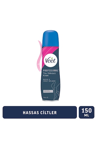 Veet Hassas Ciltler için Tüy Dökücü Krem Sprey 150 ML