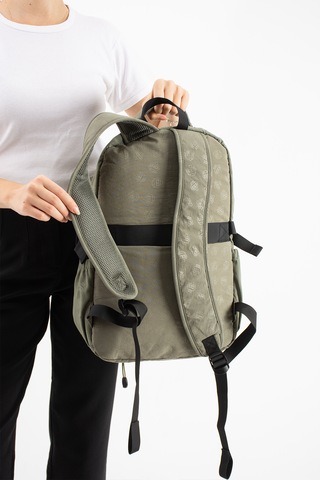 Ventis Qualty Okul Çantası Su Geçirmez Klinkır Kumaş Unisex Sırt Çantası Model 9b Haki