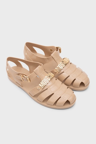 Moschino Bayan Sandalet Ma16501g1o261mpm21104 Bej