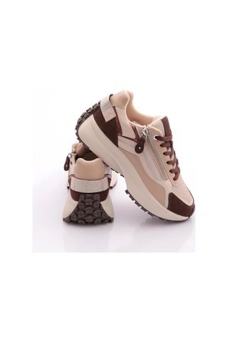 Dgn 83146 Kadin Sneaker Ayakkabi Kahve Süet