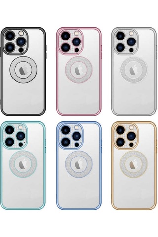 Apple Uyumlu iPhone 12 Pro Uyumlu Kamera Korumalı Logo Gösteren Zore Esta Kılıf-yeşil Yeşil -