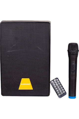 D Sound Max-06 Şarjlı 70W Taşınabilir Amfi Sistemi Seti